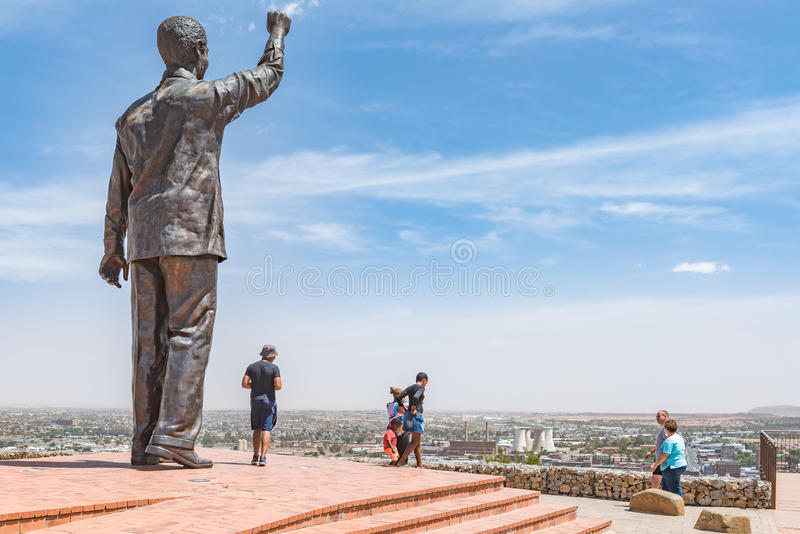 THE MANDELA STATUE